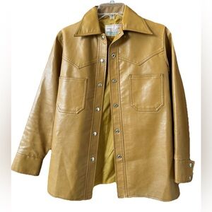 VTG Limited Edition Fabulous Fakes By Robins Faux Leather Western Jacket 9/10